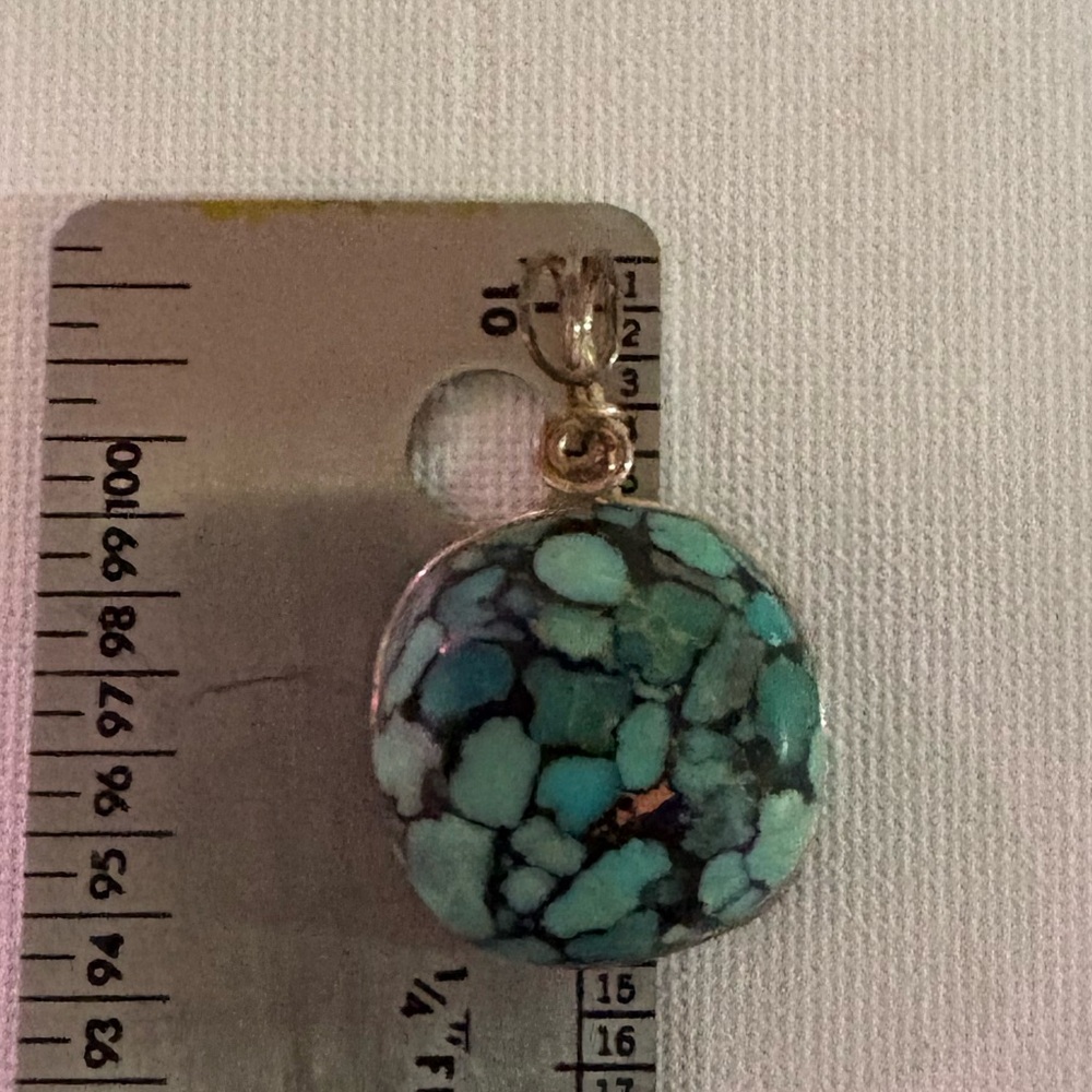 Turquoise Pendant Necklace - Picture 7 of 7